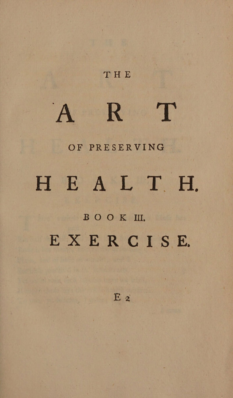 Ae Ree) OF PRESERVING Be oA Se Fl, B.O/ Ou aut, EXERCISE,