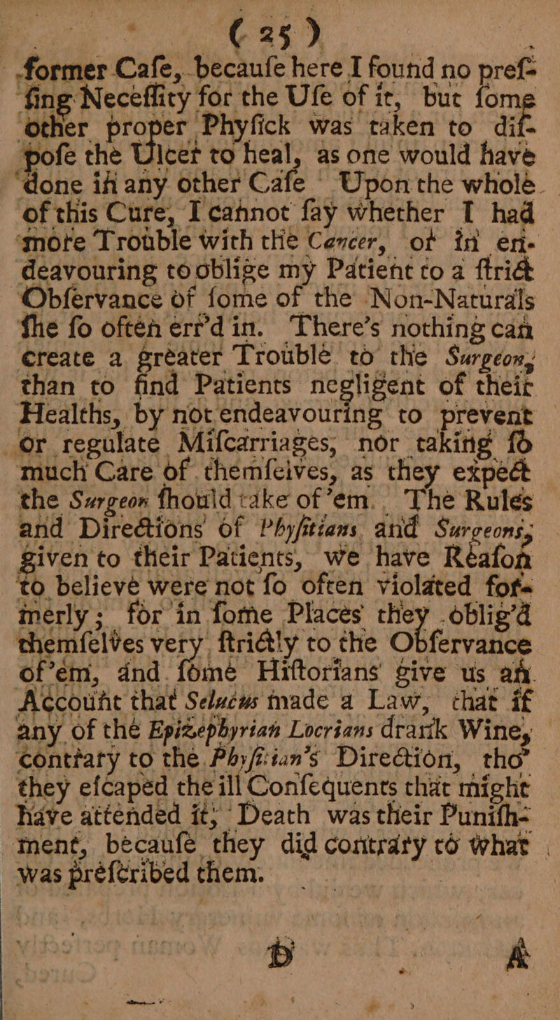 merly; for in fome Places ks .oblig’d bfervance rinks Nh “f a, ; A