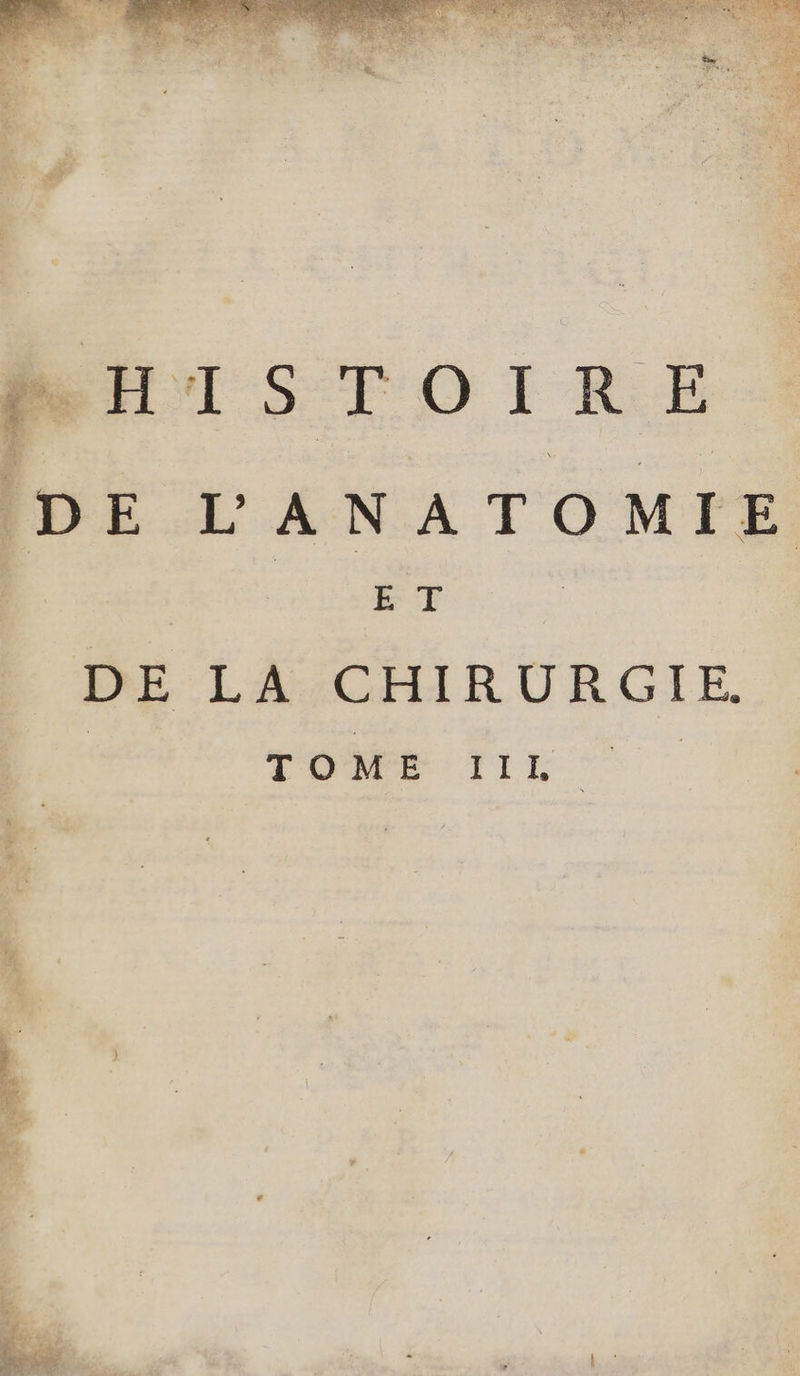 ET _ DE LA CHIRURGIE. Poe Ttir. à