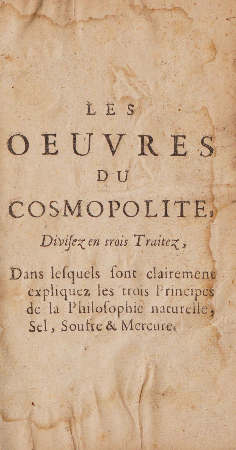 de la Philofophie nacurel | |l, Soufte &amp; Mercured ee MP o