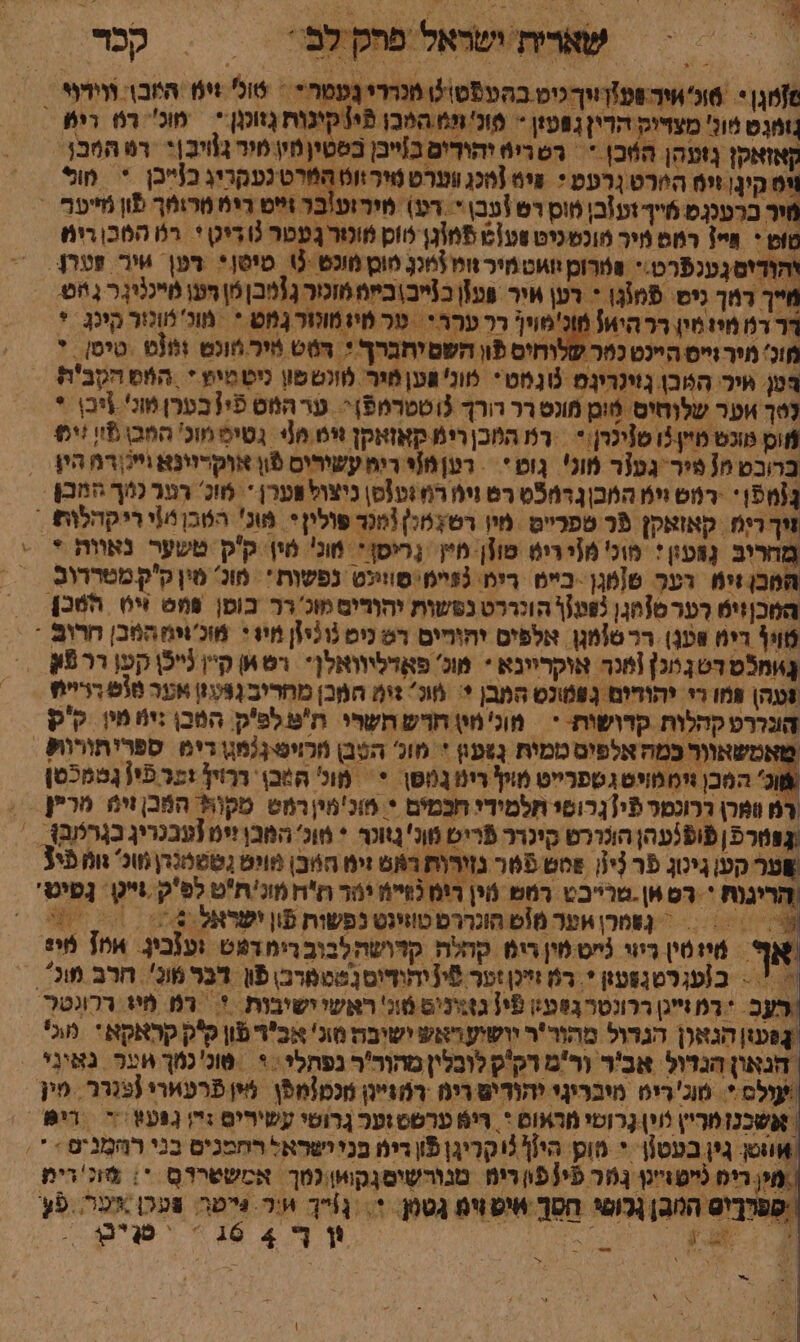 4 שארה ישׂוּאל פחק לב | + קנר 6גן * 6וכ'אור שעזוזיךניט בהעפסוט מכררי בעטר* = 6ול' זימ האב ווידוי ומגט מונ' מצזיוק הרין נעזן = 8ונ' ונמ המבן פֿי} קינות גְזונגן * | מוכ' רם ריש - קאזאקן גזעהן האבו * ! רט ריט יהודים גזייבּן בסטיןמי מיר גְוויבְן+ רפ המבו יס קינ ויח היירט גרעט * צים [הכג וערט סיר זט המרט געקריג כנייכן * מול זור ברענגמ מֿייך הזבו מוס רט} עבן * רע) מירזע:בר וייט רימ מרומך פון מייטף = טוט י װײ} רמט מיר מוכמכוט װע{ט פֿמוגן טוט מונור געטר (וריק + רמ הנוכן רומ יהודיסגענפֿרט:- שרוכ וואט מיר זומ 263 סו מוכש 0 טיטן* דען שיר פער. דר רמ מיז מין רר היא! פונ'מוין רר עררי טר מיז מונור גמש * מוכ מוגור קינג * חונ מיר זייס הינט כמר שלוחיס פֿו השם יתברך י ה6ט מיר מונש 0101 טיסן * הט איר הפכן גוינדיגם ונמט* 5ונ' אען מור מונשטון ניט מו *. הוס הקבית נטך וער שלוחיס ףוס מונט רר רורך 3 טטרמ5)<. ערהמס פי[בטרן מונ' מכ\ * מס פונט מיץ+ו סזינרן!* רמ המכ רימ קאַזאקן יש 18 גטיס מוכ' המכ פון זי גמפֿןי רמש וימ המכןנדמלט רט גימ רמ וע[ס) ניצול װערן * וכ דער כלך המבן המבן זימ דעך 6[מגן.- כ רימ גפייםפוזינט נפשות* מונ' מין ק'ק מטרדוב הטכןזים רער ס{מנן נשעגן הונררט נפשות יהורים מוכ'רר בוטן 088 +י₪. השכן. זעה) פמו די יהודום גשמונט המבן *+ מוכ' זום המכן מחריב נפּעזן אער 36 הייח הוגלרט קהלות קדושות -‏ מונ' מיץ חדש השרי ת'ט לפיק. המכן :ימ מין ק'ק שאמשאוור כמה אלפים ממית נִצֶעגן + מונ' הטבן לויפיגנמןן רימ ספריתורווץ וג המבן זיממויט גשפרייט מויך רימ נסשן * = מול המב ררויך ופר פֿין גטמכטן רמ וומרן ררוכטר פי] גרושי חלמידי חכמים * מונ'מין רמש מקו5 המב זים מרין רקען גינוג פֿר נִיון פסש פ6ר גזירות רוט זים חמבן ויש נשטטכר מונ' גומ פי1 = == = = גַשמרן אער מ!ש הונררס טוויוט נפשות פון ישראל. 6 - 7 אף יו וי גייט מין רימ / קחלה. קדושׂהלבוב רימדפט געוביג. אמן 0 רעב *רמ זינן ררונטרגוכי:ו פֿי} גזגונים שונ' ראשיישיבות + רמ מ ררונטר. צַָעון הגאון הגדול מהור'ר יושיעראש ישובח מוג' אכדפון קיק קראקא* מכי הנאון הנדול אביר ור'מ דקיקלובלין מהור'ר נפתלי + שו כמך ור גאיני מ רים נייפגיינן גר פיפ רימ מגורשיטןקואו נמך אמששררם *\ ונ רית ספררִים הוובן גָכוֹשוּ הסך איש זימ גסמ +. 4ךָ איר ורטר צפכן .אפר פץ 6 א 9% ; 4 == 7 9% \