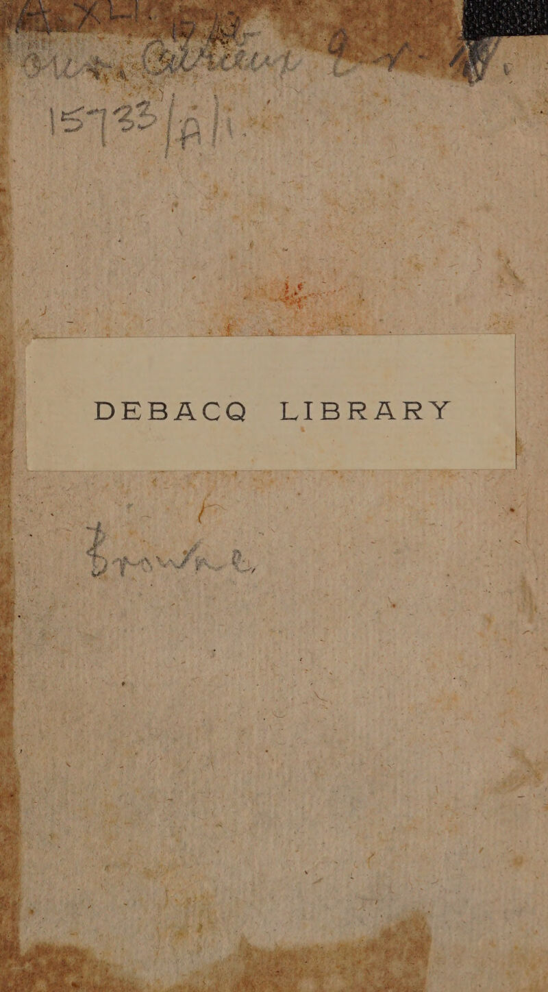 DEBACQ LIBRARY .