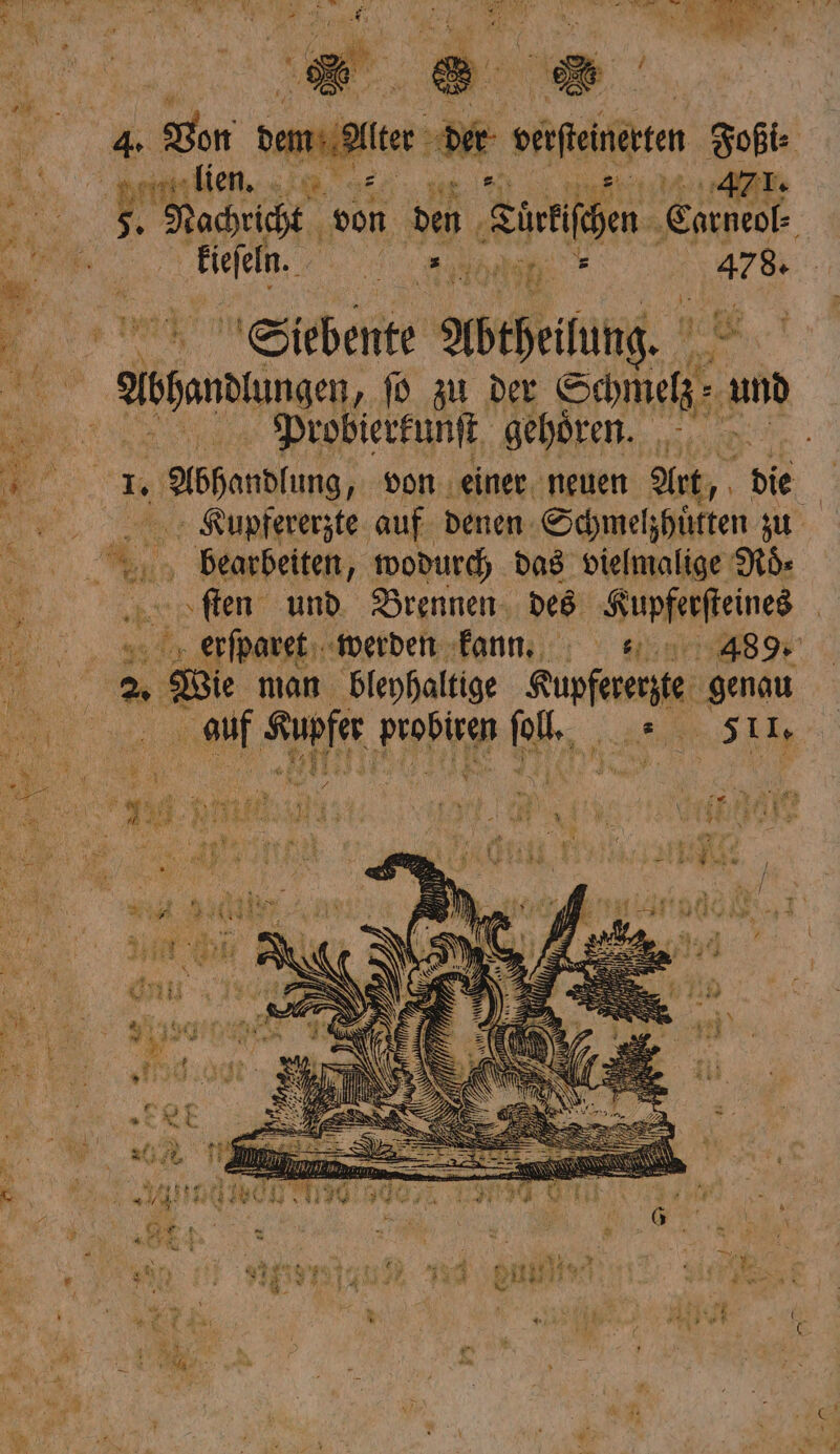 * 1 pelt lien. 4 K SR en Nachucht von den ten Ebene u ER Be 478. . Siebente Abtheilung. arg 1 5 ebam ſo zu der Sache un 5 Probierkunſt gehoͤren. | . 1. ache, von einer neuen Art, die F Kupffrerzte auf denen Schmelzhuͤtten zu u . bearbeiten, wodurch das vielmalige RE ſten und Brennen des Apeks | erſparet werden kann. 489. . 2 man bleyhaltige deten genau Hi 1 a AR ing ih, BEN 9 } 605 1 a N Rh N . wi 5 ER RR 15 6 9 ng 9 Y * 1 4 5 * ; KR a in # 1