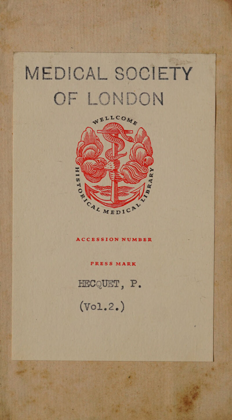 40 | y E MEDICAL 8001 Co, L L OF LONDON