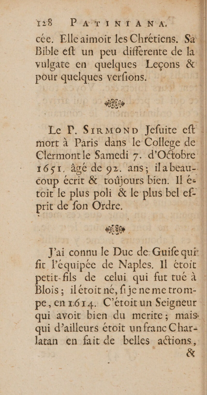 pour quelques verfions. ae | | prit de fon Ordre. se RE fit l’équipée de Naples. Il €toit Blois; ilétoitne, fijenemetrom- L qui d’ailleurs éroit un franc Char: latan en fait de belles attions,