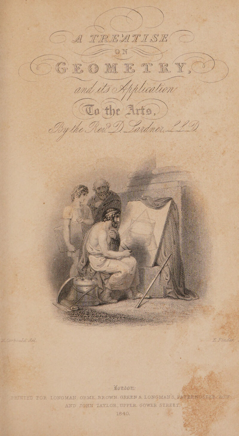 a? ae) > GiBOM S&amp;S TR Pe ee ——, . 3 : ; wt Mo Ail WOT De Ga the Arts >) ALG) yp the $b DL dad CWYbMt Nt LL Dt ab Lom J Pondon: ORME, BROWN, GREEN &amp; LONGMA ITS, Pu JOHN TAYLOR, UPPER GOWER STREET, * 1840.