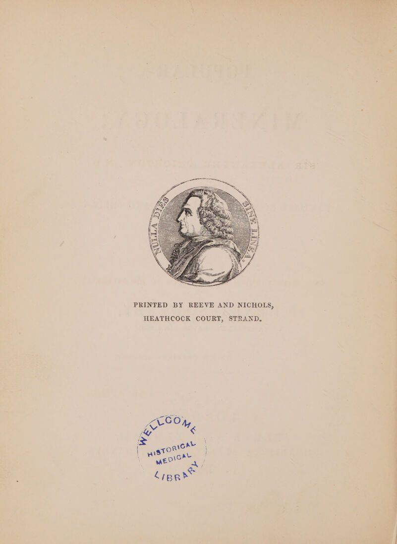 PRINTED BY REEVE AND NICHOLS, HEATHCOCK COURT, STRAND.