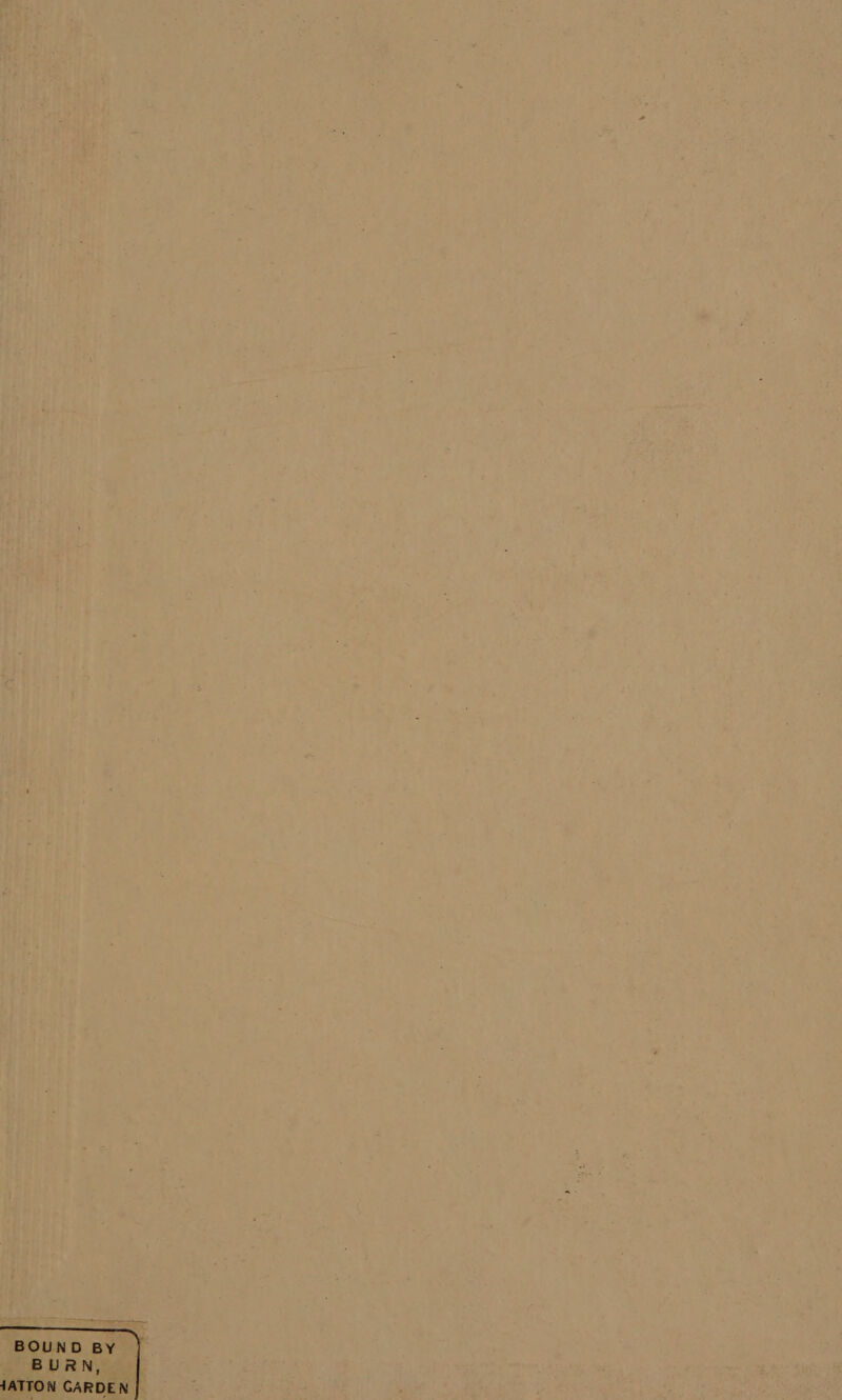 BOUND BY BURN, TATTO N GARDEN