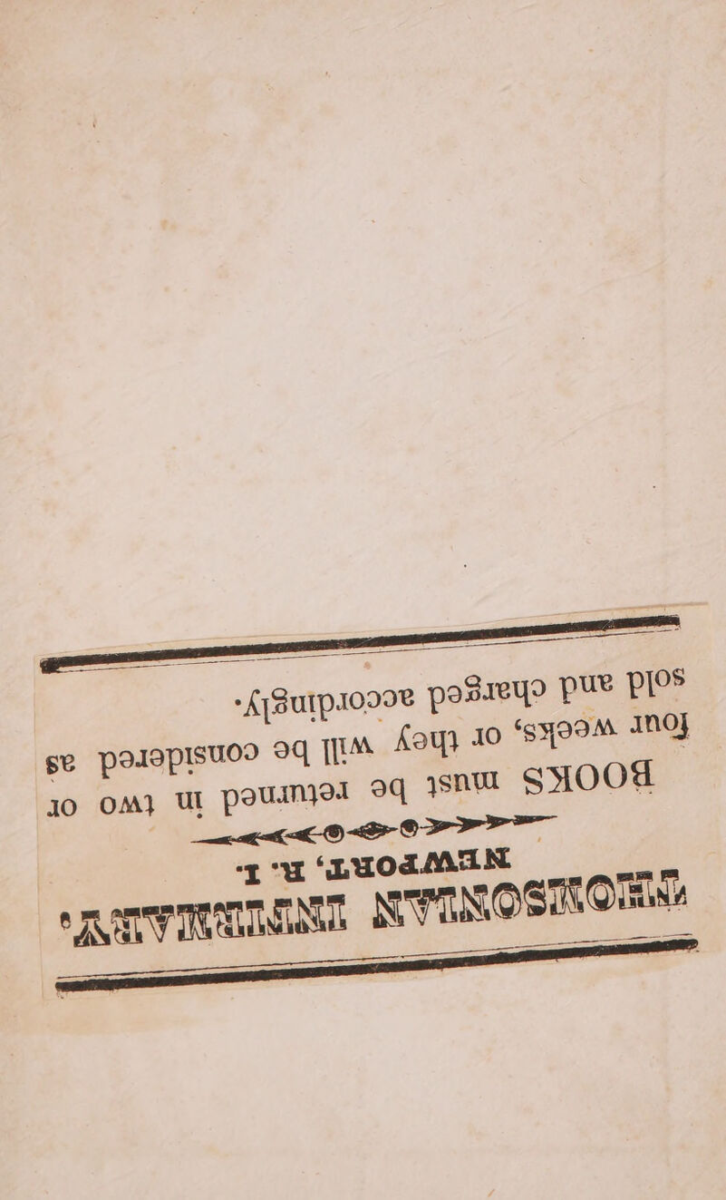 .{yurp1099e passeyo pue Pl ge posepisuoo 04 qa Loui 10 ‘gyooM INO] To om wm paumjar oq snm SHOOT | a EG A OO  ‘7 -u ‘LuodMAN OY Tet nsha tae NPINOSIORS: