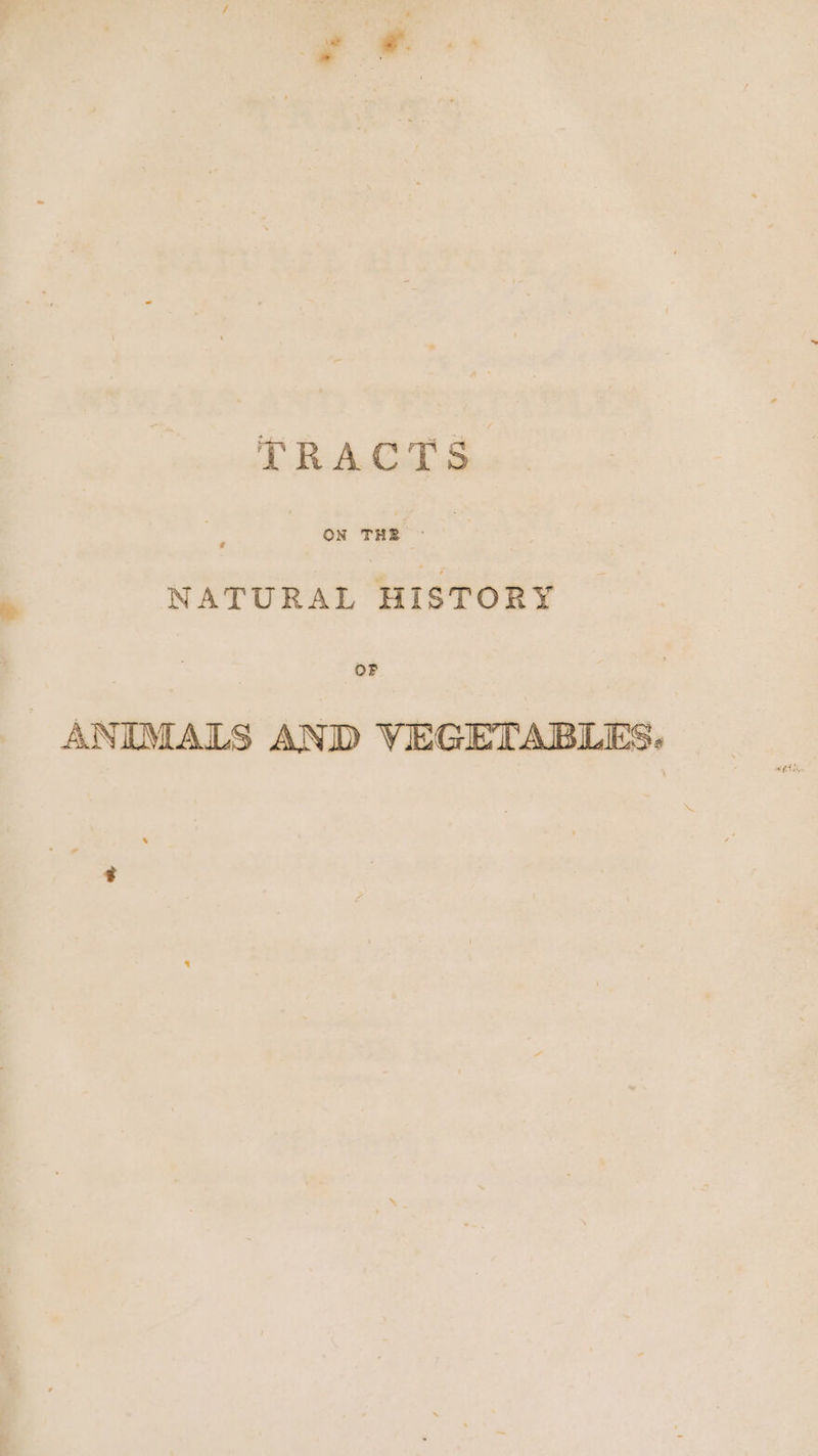 e. TRAGTS &gt; eh ae NATURAL HISTORY OF