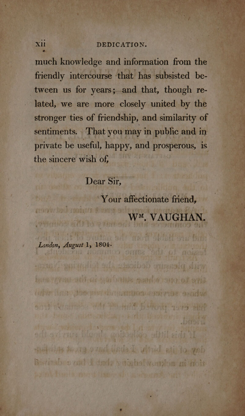 ae Se much Litas and Lateaiiion from thee b friendly intercourse that) has ‘subsisted be- a stronger ties of friendship, and similarity of sentiments. - ‘That you may in public ai and i in : private be useful, happy, and prosperous, is the sincere wish of, | gh | PO cnr, wren ie Dear Sit; ly ebi Le ae Your affectionate fend oP Bees ss - or ets OF (Ay WP PRPS ) a} Ait j ; } iy i rN London, August 1, 1804- ay 1 ah 7 +h i tis may Cd: Ay x: ‘ ; * ivy “tf ma ee &gt; bow oo ter on det ee RRS 3 aed aegl ¢ q, sity a RANE EE SRE ORE ek Sy aD tos OcOGi S46) od chine toes sears. alas — a : o* + e £4 iy Pp». 5% , es Os : Deft oa Ah a: * 1 eri react Bee cic. ) pee ; A het i efeng +) - ; bo 4 bed rast £68 ee »' - ES easiias de otg.o uahlnda dl, atid ei longed he Ee y £ wy 6 a, ? oe th * ¥ ws a ae © ‘ are iT om Revreaboo HE eds \amhahvorie nto Gee