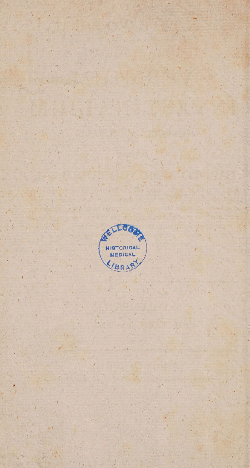 DE i: HISTORIOAL. |. MEDICAL. oa v^ NV