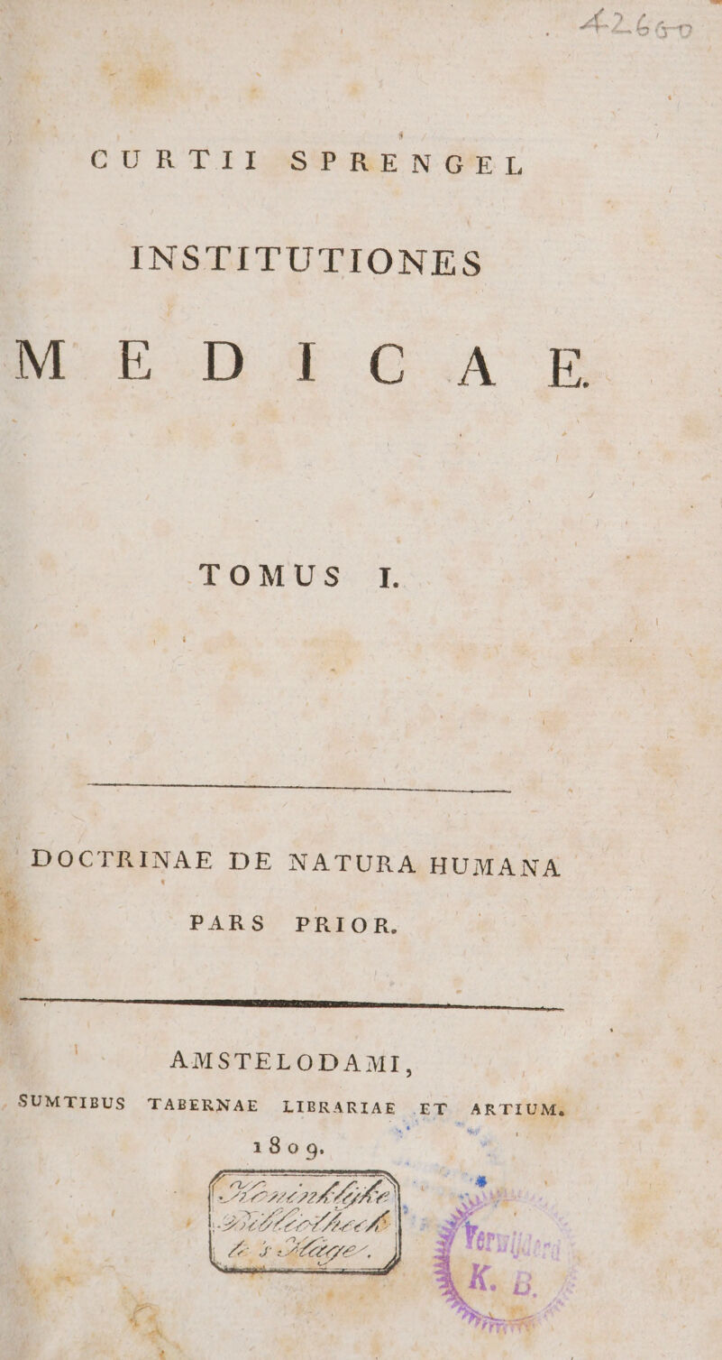 CURTIIOS'PREE SN GEL INSTITUTIONES BL OE C.A B $0 MUS. -T. DOCTRINAE DE NATURA HUMANA e H PARS PRIOR. j  D | AMSTELODAMI, . SUMTIBUS TABERNAE LIBRARIAE .ET ARTIUM. 1809.  D 222771 ATA n (rer 4008 a  i  h K. | LZ. ^.