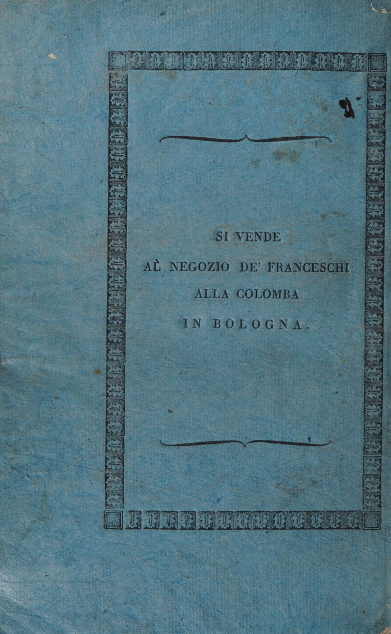 E SI VEND FRANCE AÙ NEGOZIO DE ALLA COLOMBA