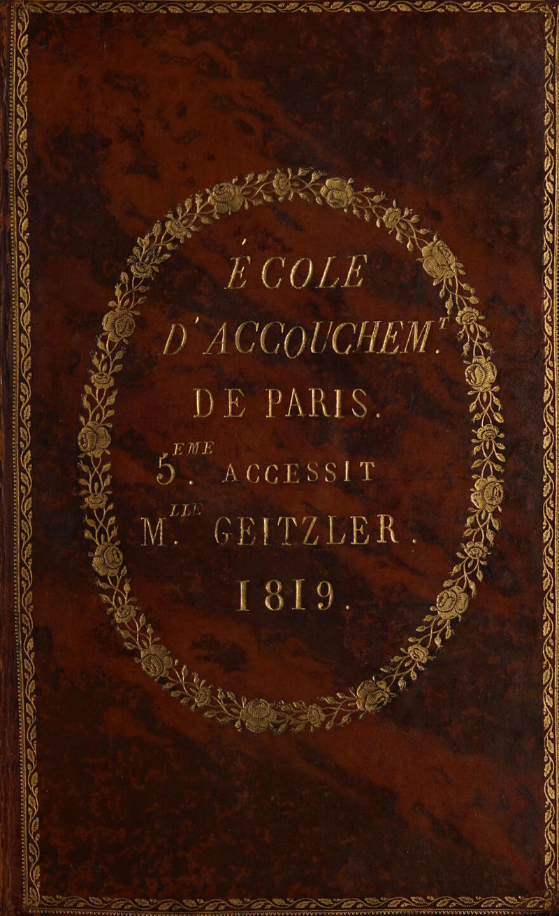 _-4¥ ——~. GF Pi a, NS a at {ey 2 | à OI AT ON D'ACCOUCHEM TT DE PARIS. EME M! GRITZLER. À BIO md LL Z LR | Sy © | Cp LL AL AT RTS 3 — oe 7
