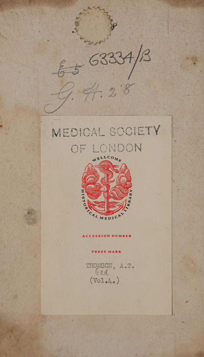 PRESS MARK A.T THOMSON, Ged (Vol.d..).