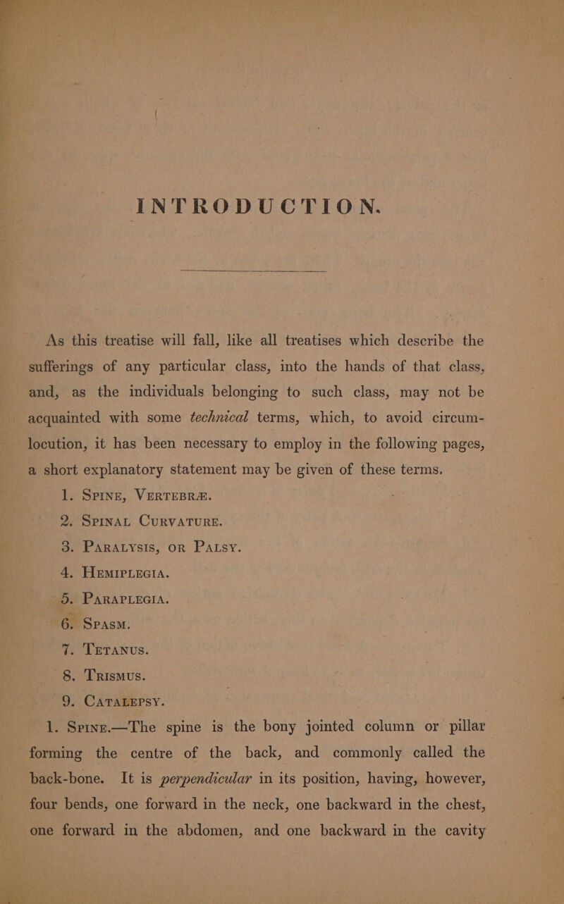 INTRODUCTION. SPINE, VERTEBRA. PARAPLEGIA.