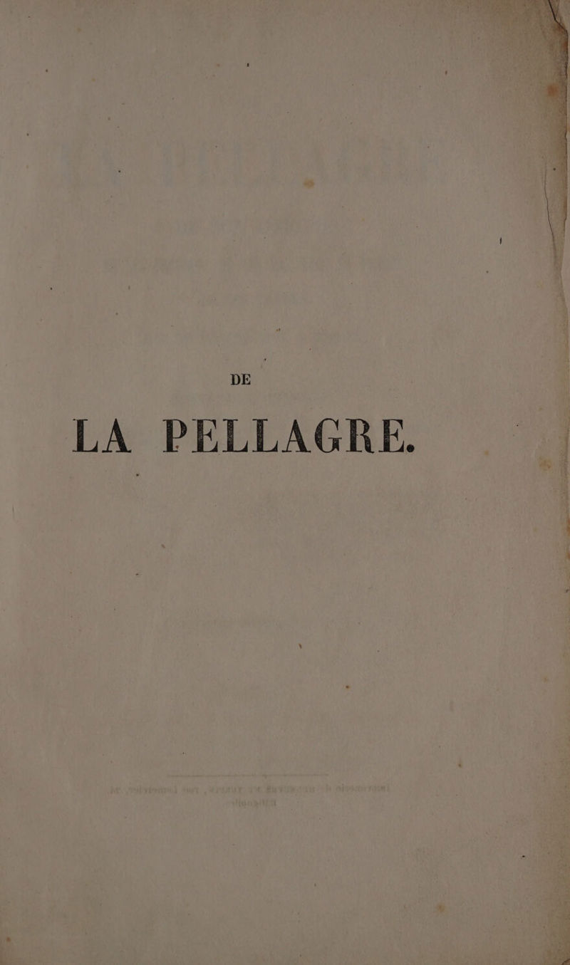 LA PELLAGRE 2 éme à re ae Pa be dem Ar Mr VE En EN PP V1 FM Ho aHRt e