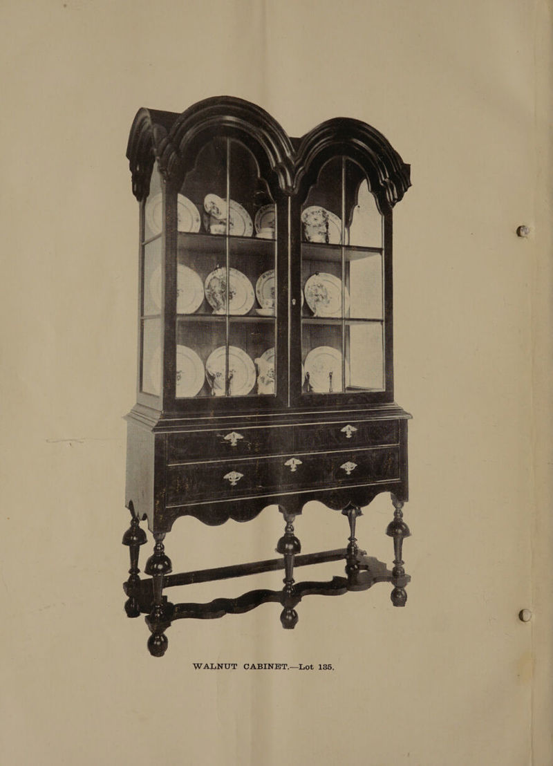CABINET,—Lot 135,