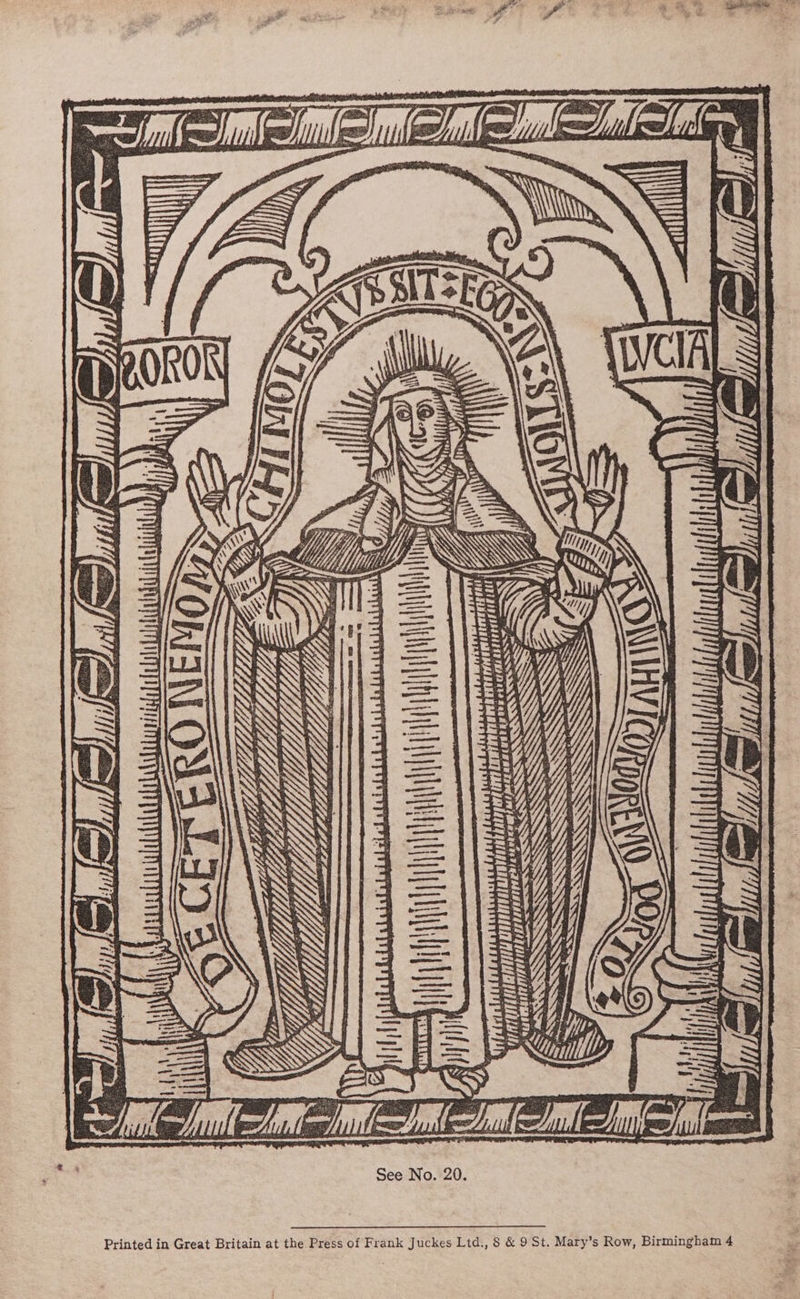 mh fig N ah bs S — 5 Pi &amp; j = ; - Ae on} Vij NON i PASGRE @ : ‘ < ry’s Row, Birmingham 4 See No. 20. Printed in Great Britain at the Press of Frank Juckes Ltd.,8 &amp; 9St. Ma