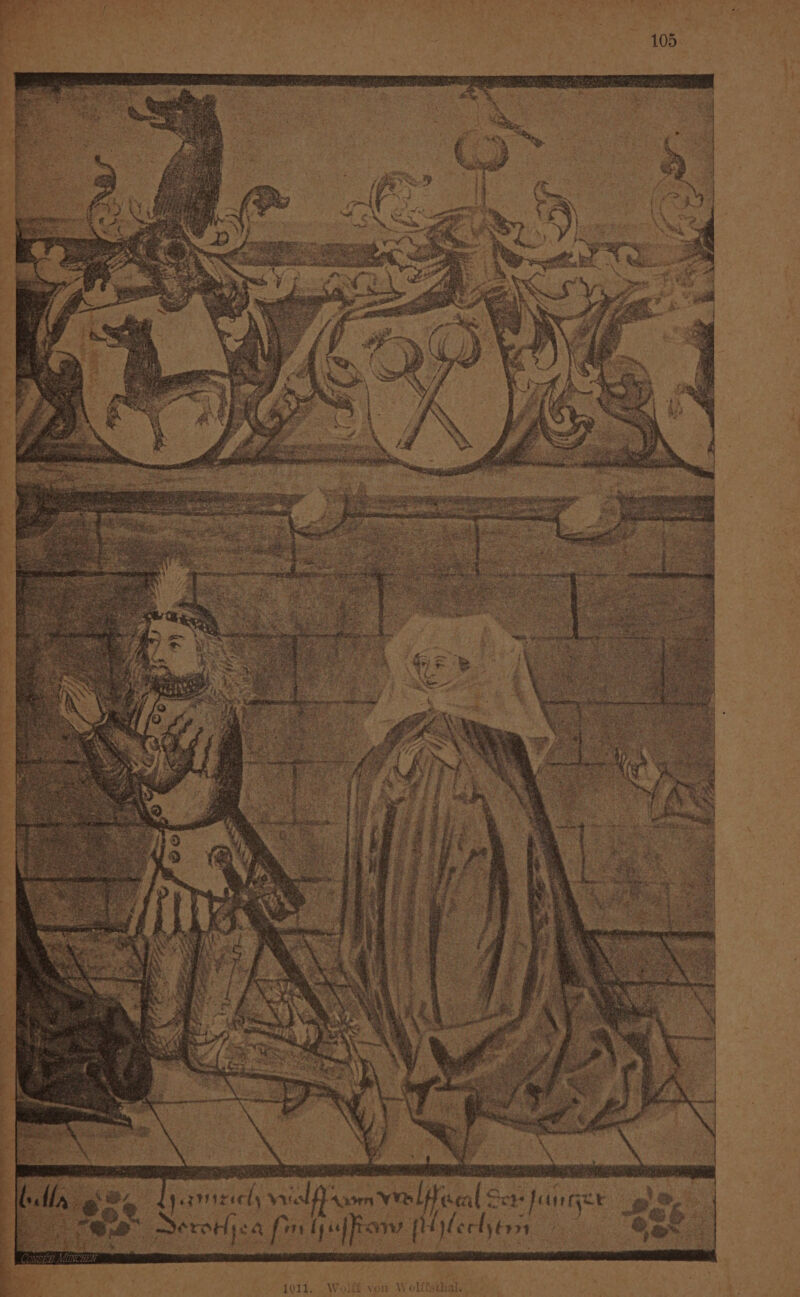 » titties 7 a. “ r vA ts erst . ~ he 4011 Woltt vou Wolffsthal.