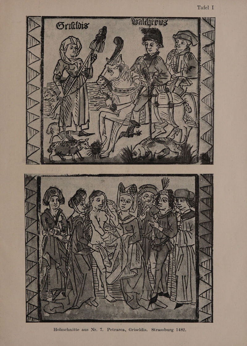Strassburg 1482, 7. Petrarca, Griseldis. Holzschnitte aus Nr.