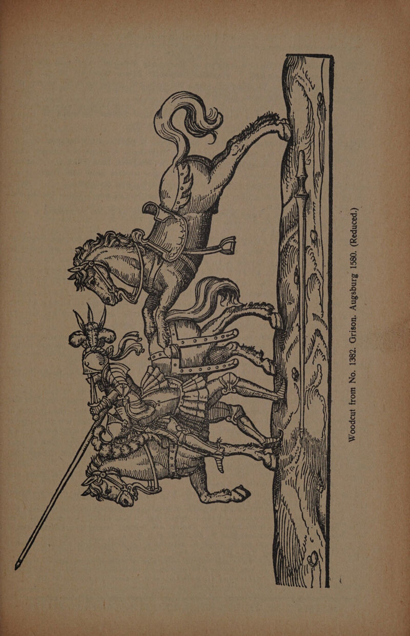 “ i 7 a es oes ee ee Woodcut from No. 1382. Grison. Augsburg 1580. (Reduced.) Ee a asks oe ae sik Pe tae De, epia ~ ae Per