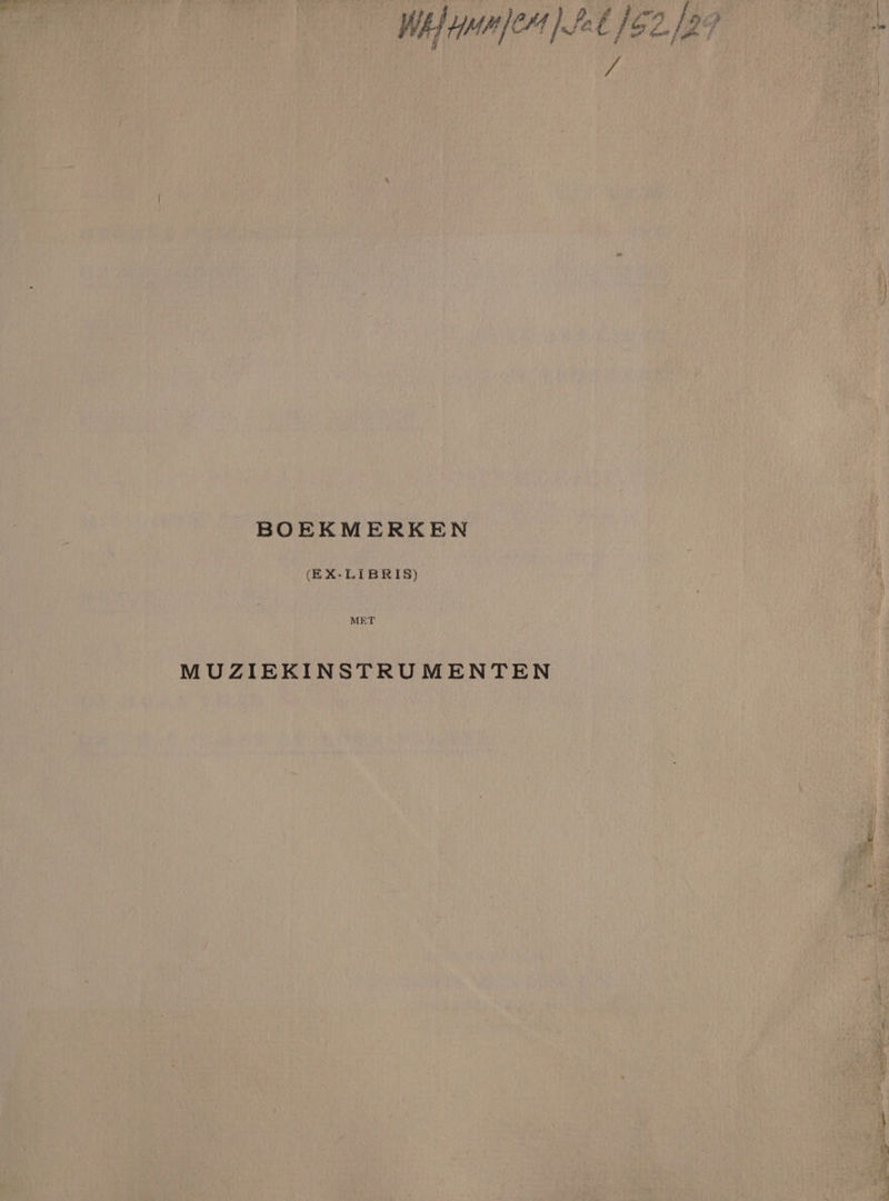 ; 5 “ . ‘ (BX-LIBRIS) , i MUZIEKINSTRUMENTEN oO fi