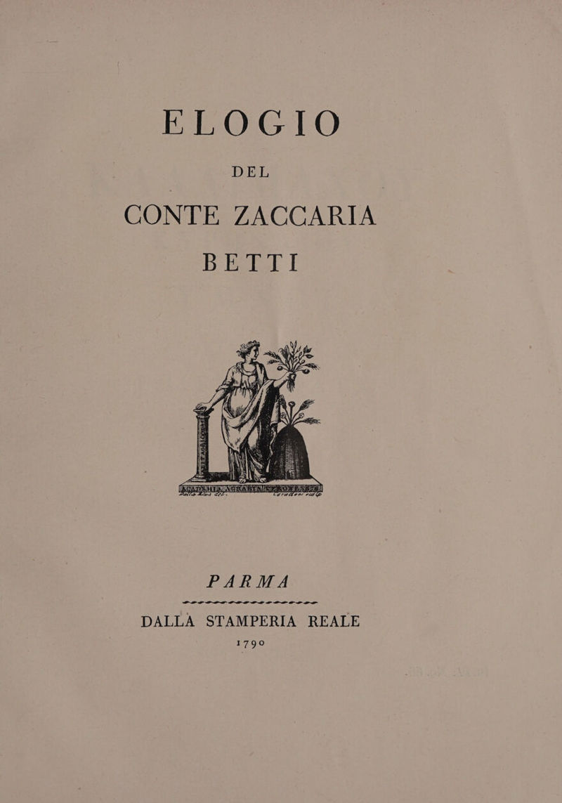 DBD PB DPD PDP PDP PP IP PP DALLA STAMPERIA REALE 1790