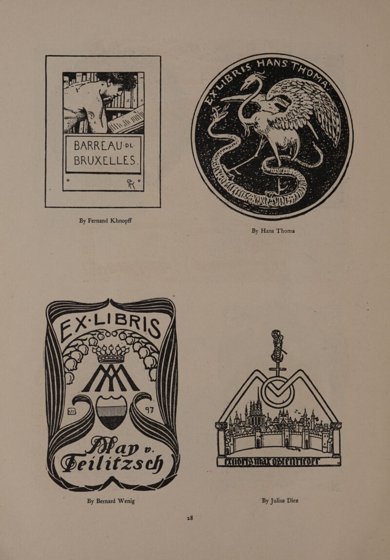 By Hans Thoma F fips Ger ey | i= TTD Tita 0} aa at| vo By Bernard Wenig By Julius Diez i