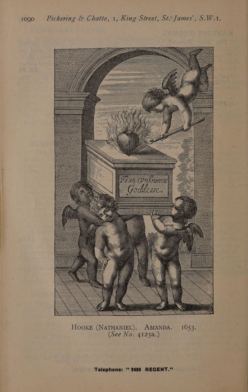 ee ei = = EZ a HOOKE (NATHANIEL). AMANDA. 1053. (See No. 4123.) Telephone: ‘ 2486 REGENT.” OE Oe a” a