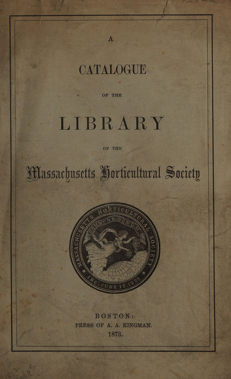 CHERLOGUR. “ LIBRARY OF THE Horticultural Society