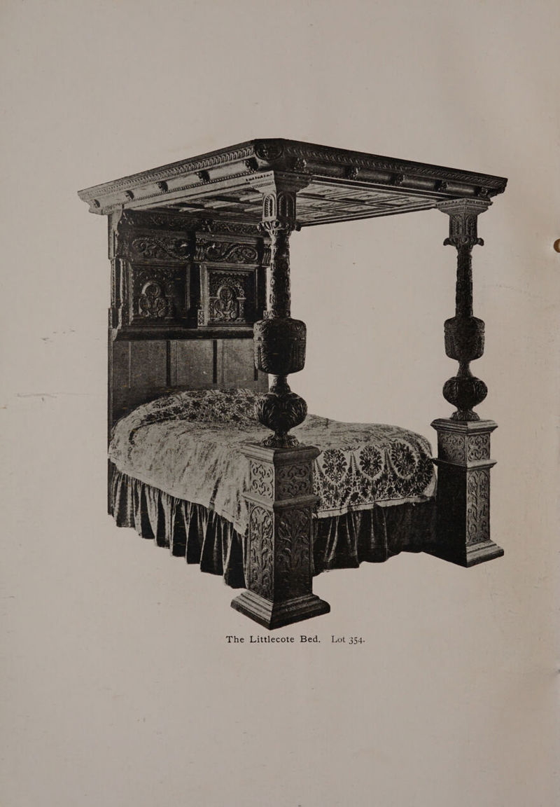 Lot 354. ittlecote Bed The L
