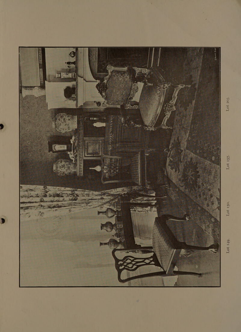 Lot 203. Lot 157. Lotrsor Lot 149.