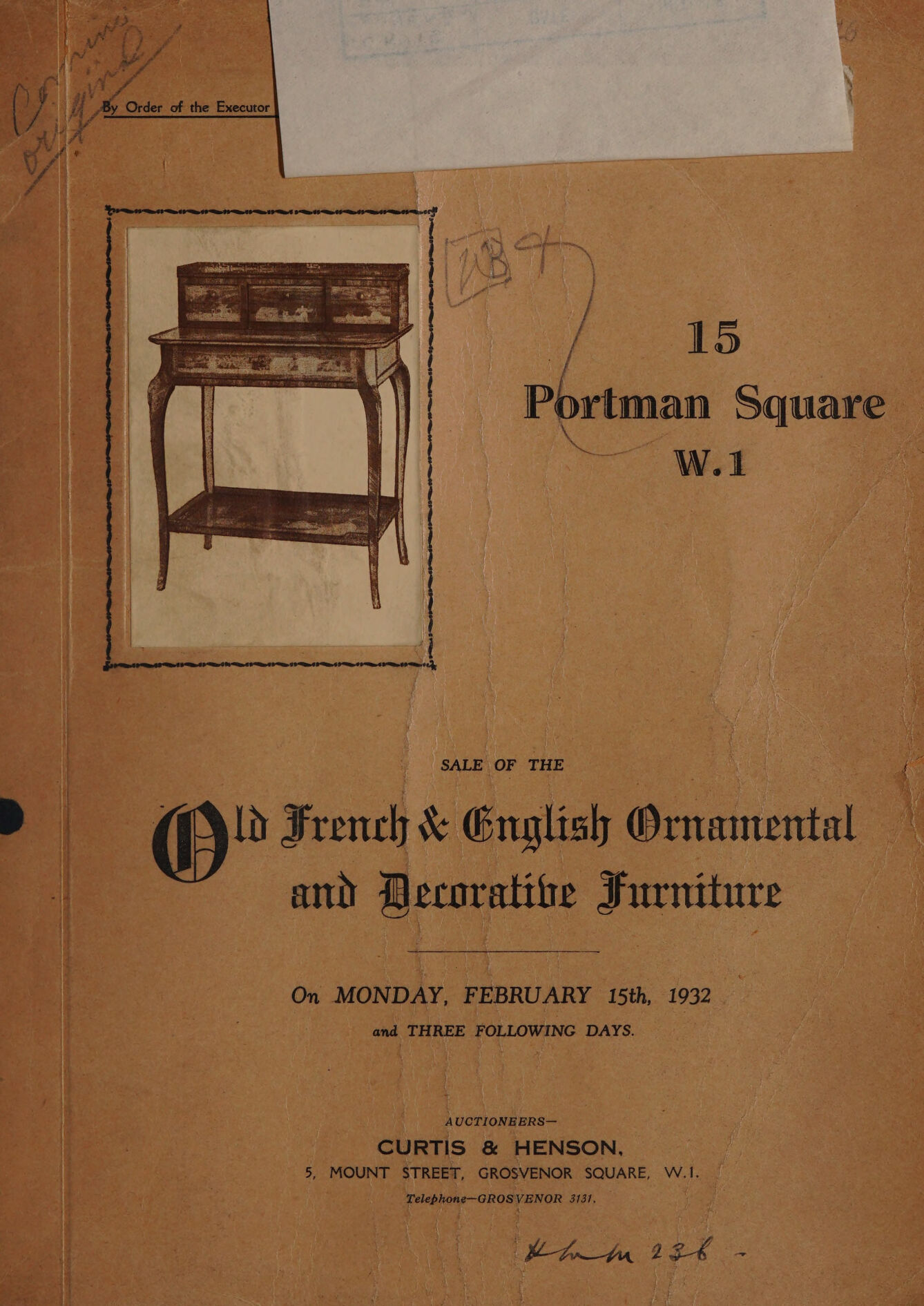 Sales catalogue: Curtis & Henson | Wellcome Collection