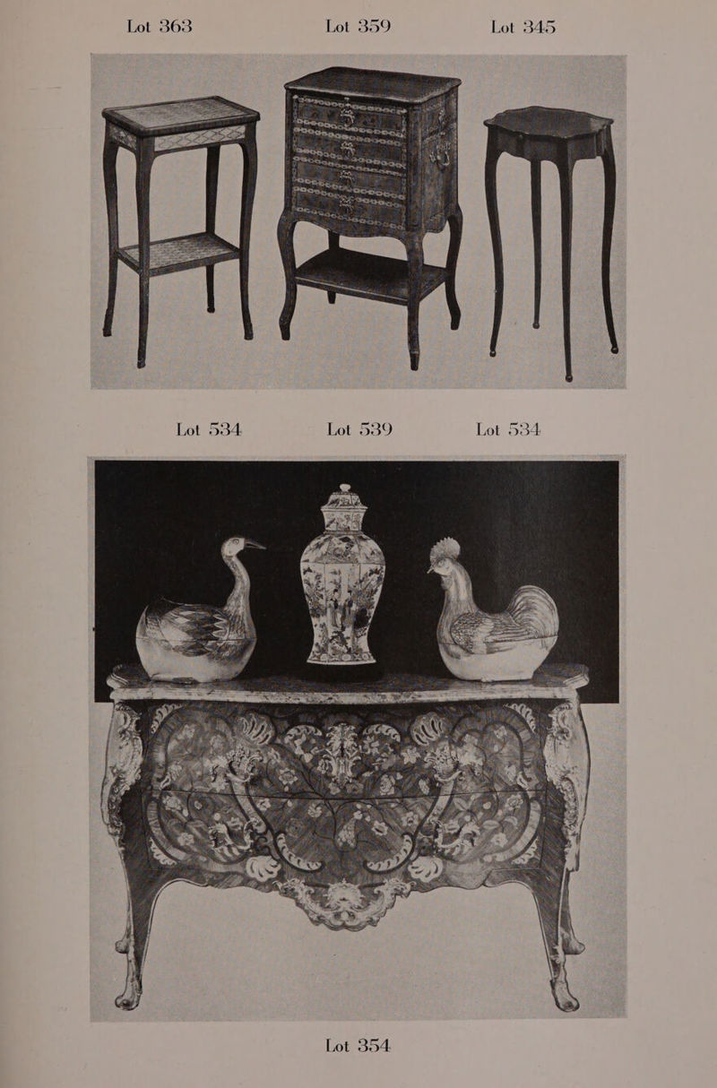 Lot 363 Lot 359 Lot 345 Lot 534. Lot 539 Lot 534: