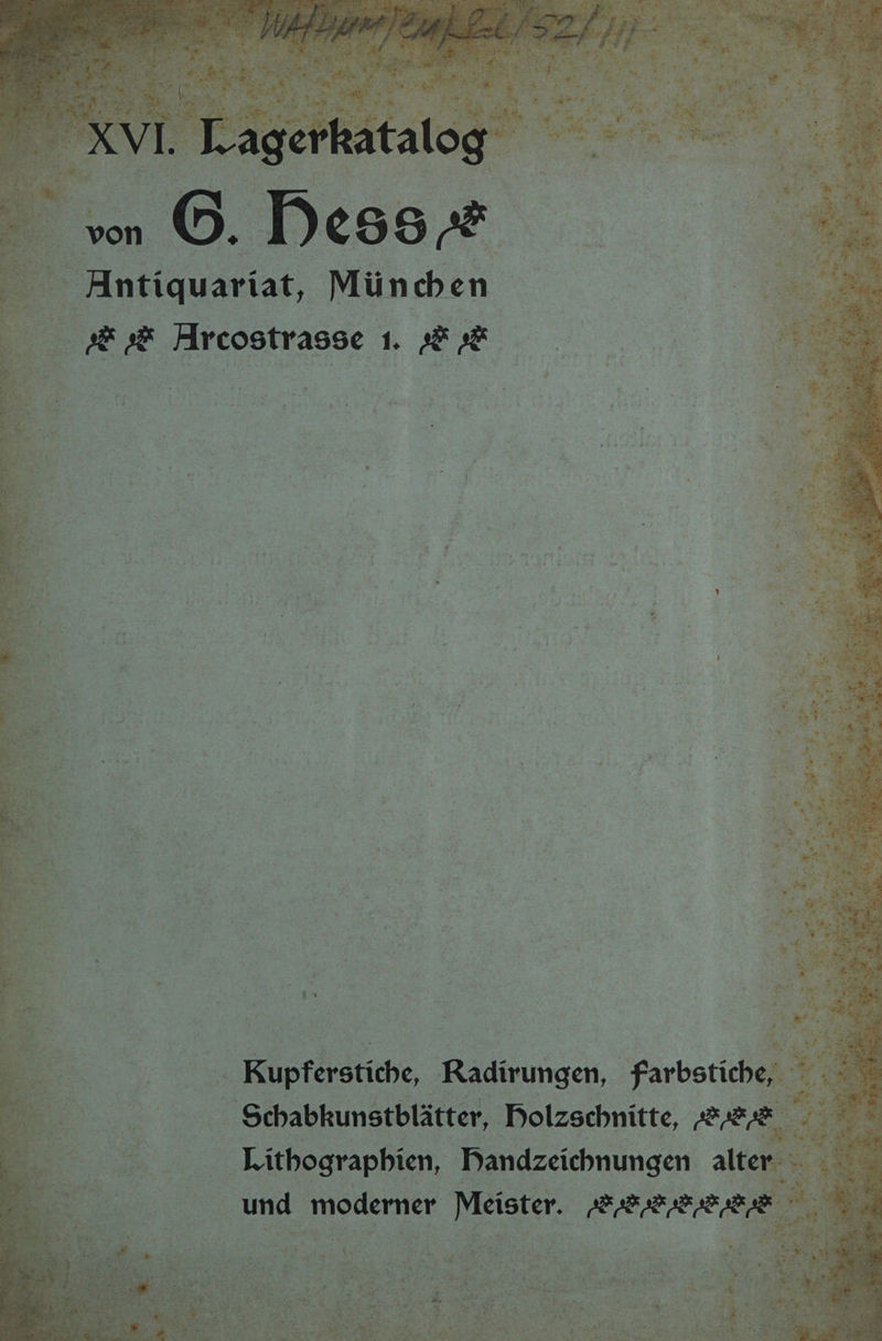 Lithographien, Dandzeicbnungen alter .