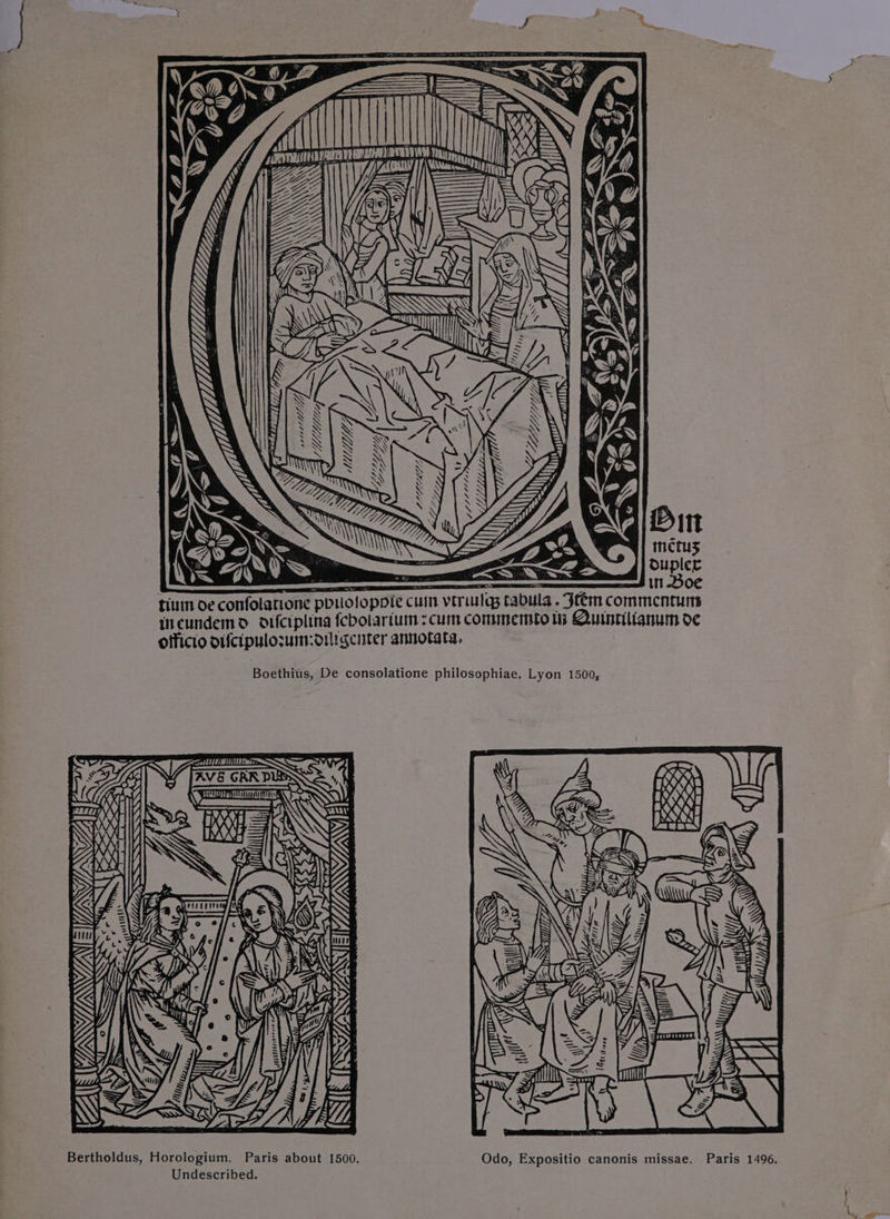 ss > Ne ; ATA be NN 7 YING. WN EU IREWINUINEL VINA WN \/ | (NIRS Bertholdus, Horologium. Paris about 1500. Odo, Expositio canonis missae. Paris 1496. Undescribed.