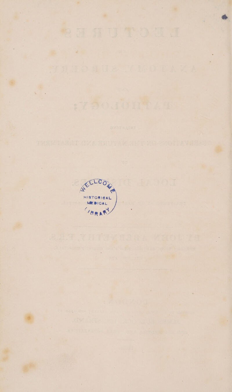 HISTORICAL ’ rs ME BIC AL “lan ae! .