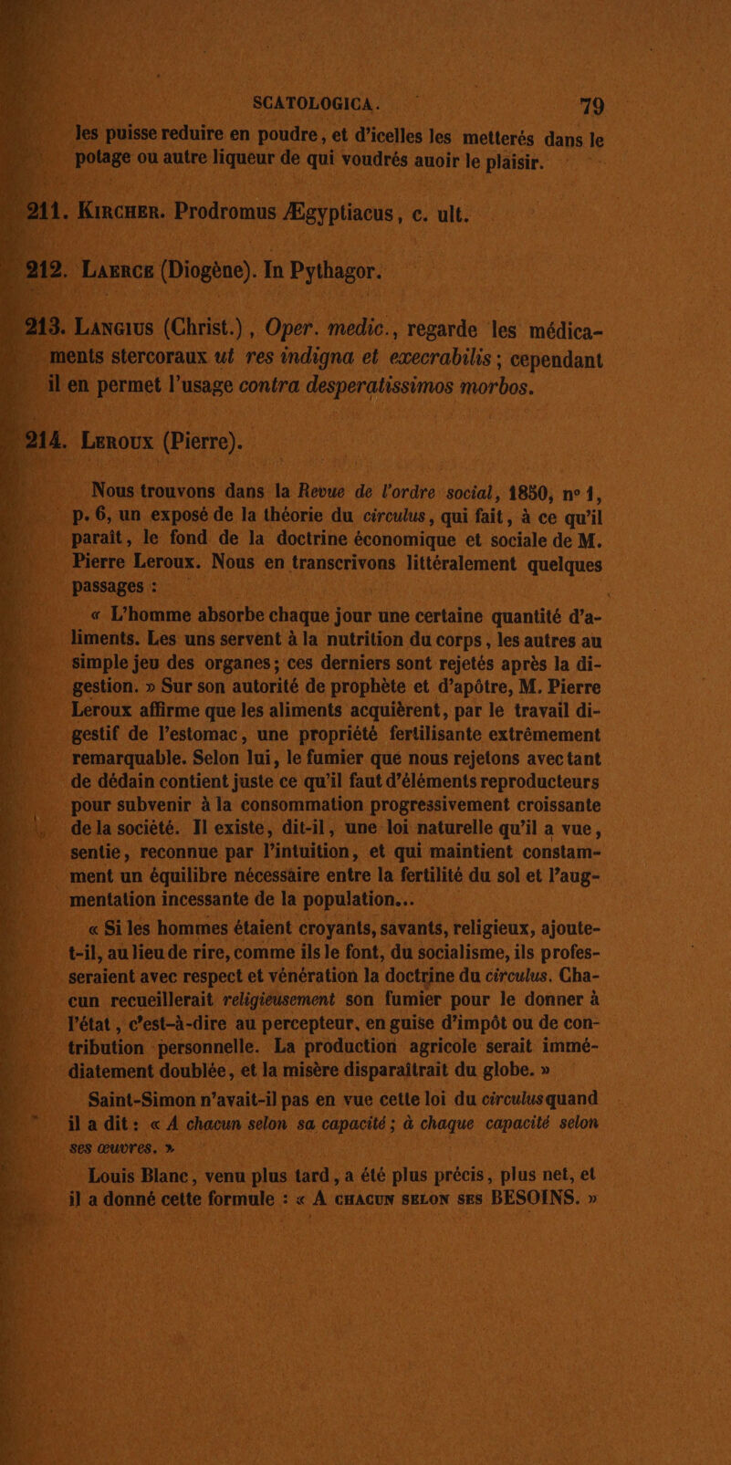 f Nous rouvons dans Bt de. roi pe , 1850, ut | n . x posé ( de la he du .circulus , at fait, à ce re il a e ond de 1 fa ne du circulus. Cha- vs s en vue cette  du on F. &lt; a capacité ; à à porte ne FE