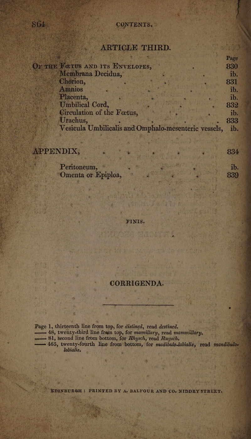 einen 48, twenty-third | line fram top, for mamillary, read mammillary, —— 81, second line from bottom, for Rhysch, read Ruysch. — 465, Na oe? halls line a vein for pied eae ‘ead mand lise, : : & P b a re Bea