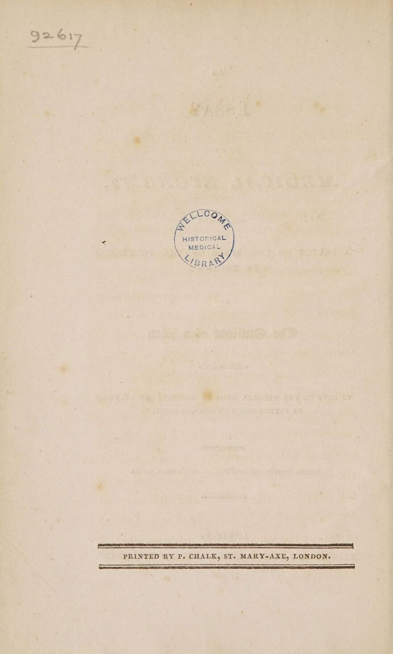 CEC? Op is @ HISTORIGAL MEDICAL my eR NS