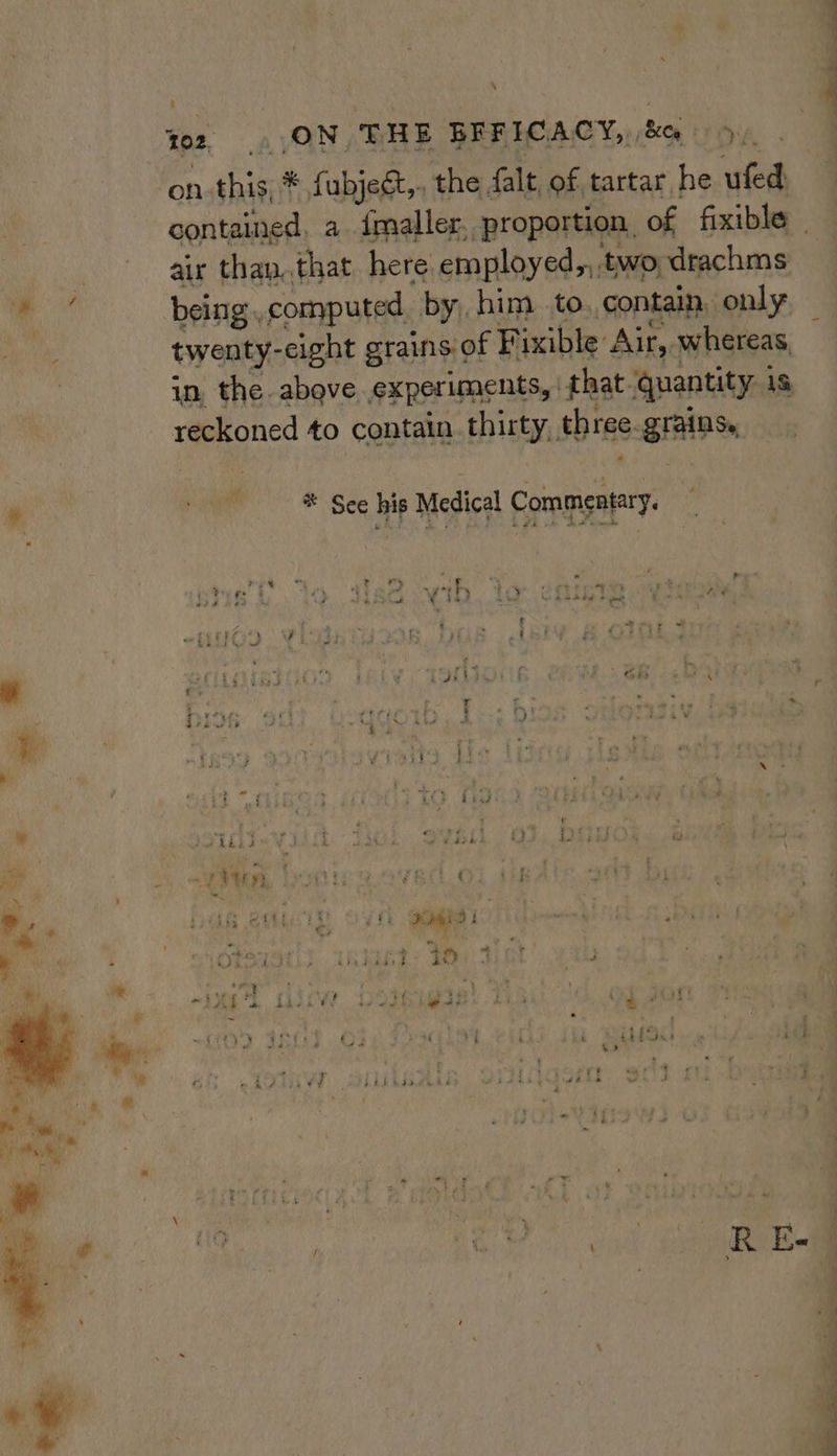 % % tor. ON THE BFFICACY, 8 5) ‘on-this, * fabject,., the falt of tartar he ufed — contained, a. fmaller, proportion of fixible _ air than. that here employed,,.two drachms oe being computed by him to, contain, only | twenty-eight grains of Fixible Air, whereas in. the. above experiments, that quantity is reckoned to contain. thirty, three.grains, # - ® See his Medical Commentary. hel ts@ vib. lo emigny aX, ' oe 2 MI : : &gt; 385 | ee by d Z ‘ : | ae ae At is : } D 7 | ‘ ih SG, PORE OVE O41 AM a bus wees @