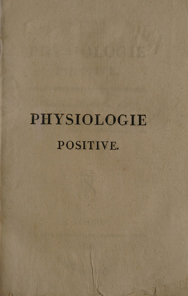 PHYSIOLOGIE POSITIVE