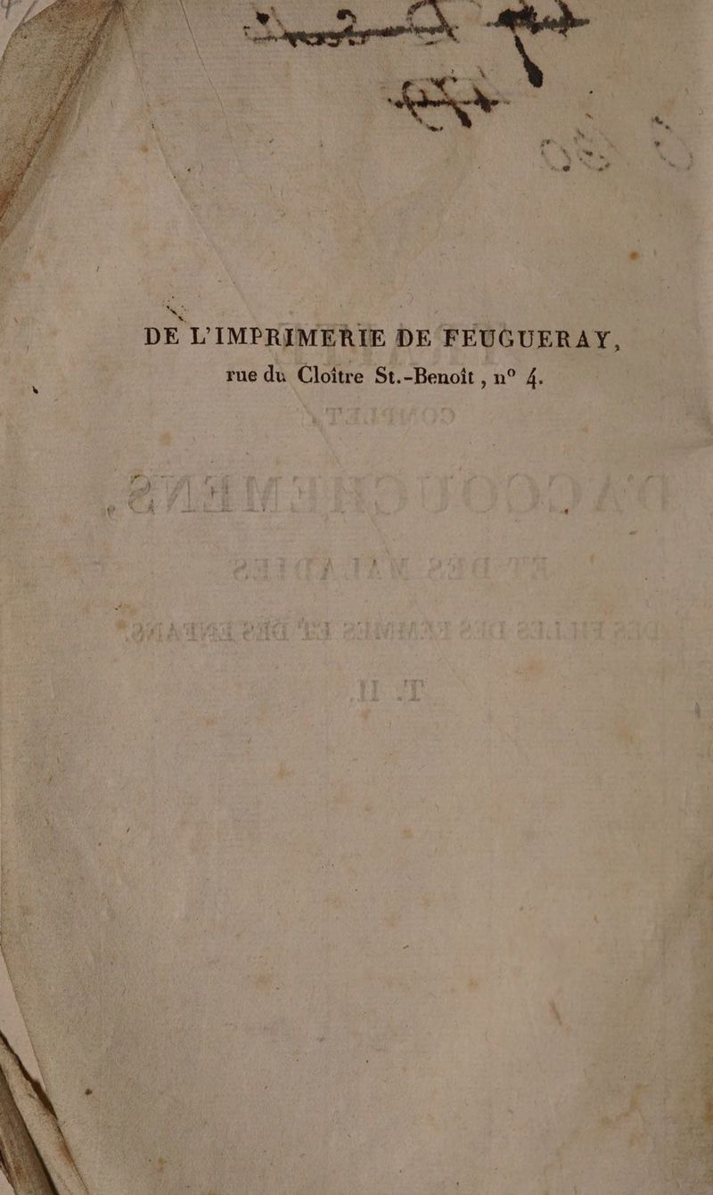 es J » ’: L | À, A ; . ni ; | LA DE L'IMPRIMERIE DE FEUGUERAY, k rue du Cloïître St.-Benoît , n° 4. 17 PART. CRE à es ! ; 0 13 | L ? À j | ; ë, 1 “1 : | F r ? » pour |