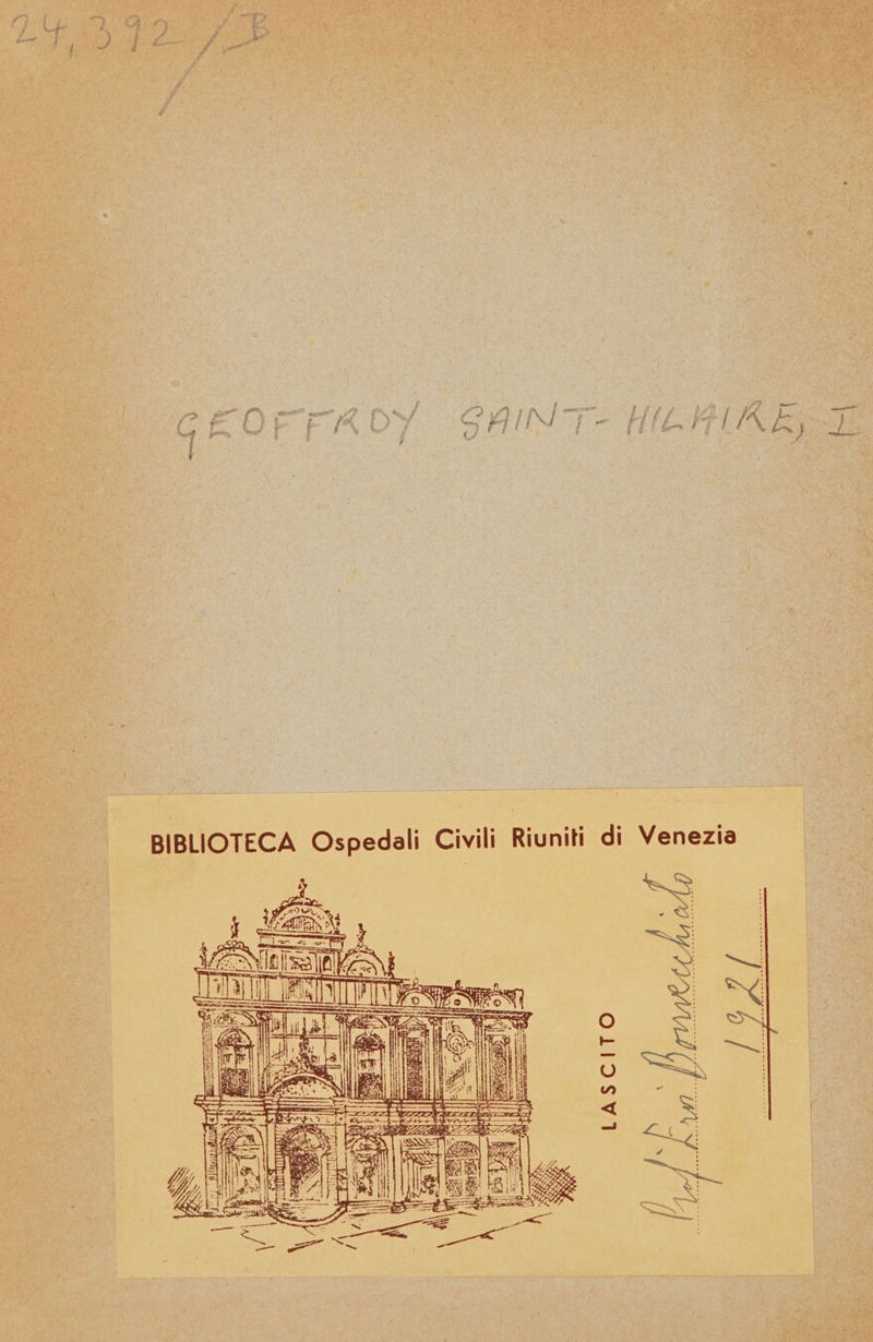 ) 7 EE ° + } pa [+ PATTES 4 BIBLIOTECA Ospedali Civili Riuniti di Venezia mien LASCITO ax à SN Uri à | SUN $ A LL VNA SE CNT TIE » € k + en LA Ù FES Se ses et TA 2, Q #2 : j LE \ rh D +, % ut A . 4 REP :