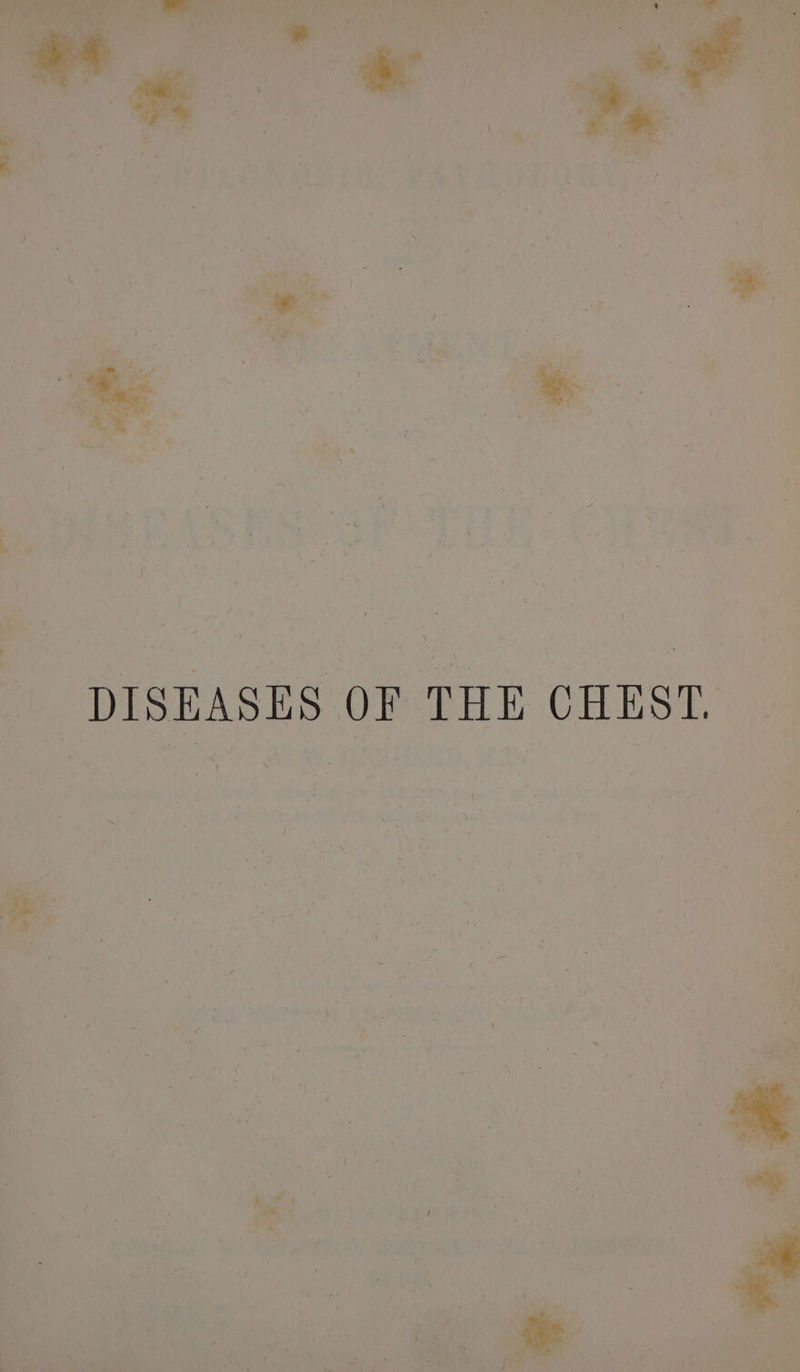‘DISEASES OF THE CHEST. |