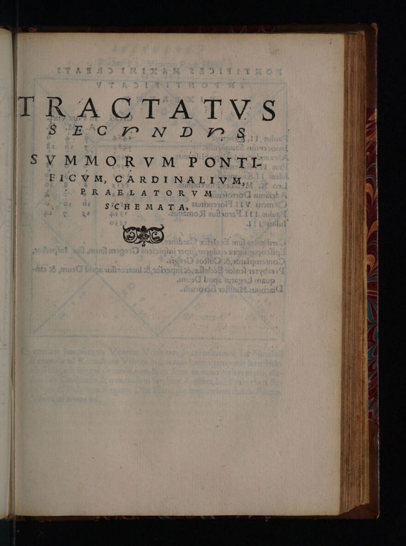 BRA,ELATORSY M, | S'CHEMA T. .Às. : ^g LCVM, CARDINALIVHK,. E