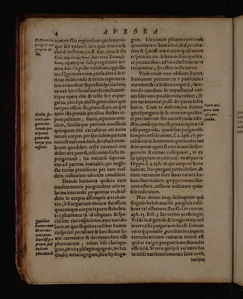 Vh: APRI pen mens js py 3 C8 28581 ARN pn DURATA alite] iles ann mee artista) 12 5 nm i ee t es es VACRTHMYRUn i eeepc Ua NERO itt t T»  CUOI Men P Ses É ert Diferentio nomexiftis regionibus qualemcun- $7159 eue fed vniuerf.lem quz vomitu proprie di- E uii. - s der m alui dciectione perfi. itur, quarü illa Galerio doqiituns hzc vero Kemxge- 62e; vtpete qua fola purgationis no- men Kaz £e» libi vendicet;appella- tur.Quamuis enim per (adores &amp; v- rinas ex íecunda &amp; tertia regionc et. iam euacuétur füpeiflua fpecialiter; 'tamer his viis nullaartis medicamé- tique opera rite &amp; rete fiet exput- gatio, priufquamitla generalior qua toti prouifüm fit; przcefferit, neque Nala fj»- quin ifta preuia peralios du&amp;us vt- eialispur- pote palatum , nares,afperamatte- Siti riam , fimiliaque partium emiffaria un quicquam rite extrahitur. vti enim gemerala VOtum corpus per (pecialem partem Joris pra- nonefteuacuandum, &amp;veluti mem- effer. brum quoddam rede euacuari nec debet nec poteft;nifi totius facta ex- purgatione ; ita vniuerfi fuperua- cua ad partem inuitabit,qui negle- €ta totius prouifione per cam eiuf- dem colluuiem educere conabitur. Deinde humores quibus cum medicamentis purgantibus talis re- latiua intercedit proprietas vt abiif- dem in corpus affumptis attrahan- tur,iifinegotium naturz faceffant, quacunque eorporis parte ftabulen. tur pharmaco in idadaptato &amp; fpe- €wilile? | cialiter cos refpiciente;euacuari de- bumor 94A Sent.ex quo fequitur cuilibet humo- idiot ris fpeciei peculiare &amp;ípecificam fü- liaret o um conuenire &amp; decernendum e(fe grium aii pharmacum , veluti bili cholago- cholic melanagogum,fero hydrage- gum. Hzcenim pharmaacavti noh quantitatem hamorum,fed peculia- rem &amp; fpecificam eorum qualitatem refpiciuntiira b humoiibusqualita. te peccantibus, ad (ui eductionem vt recipiantur, fpecifice indicantur. Vndectiam nou obfcure liquet, humorem peccantem e patticulaii membro &amp;cx habitu corporis, dum- modo nondum fit impactusad vni- uerfales vias quodámodo reduci , &amp; pét eas euacuari poffe de qua re infra latius: Cum in definitione dicitur &amp;io,confequens eft,pura corpora nó effe purganda, quod fani purgantib. fumptis exfoluantur, f. 1. aph.57.pe- culiarem n.hamorem quem educant &amp;in quemagant fi non inueniátfan- ijs quippiam exprimant. vndeporro Hippo. f. 4.aph.16.q&amp;i corpore bene habent, hos purgare pericalofum,&amp; item veratrum dare fanas carnes ba- bentibus malum, quippe conuulfio- nem efficit. ceffante indicante quie- fcitindicatum. Non minus itaq; delinquunt qui fingulishebdomadib. purgatia exhi- bent velaffamunt.EosGal.in comm. aph. 15, fect. 3. his verbis perftringit: Valdeindigentib.&amp; longistemporü intetuallis purgatio vtiliseft. Eorum vero q quotidie pcreatur in corpore excrementorum vacuatio minor eft quà vt exigat purgantis medicaméti efficacia. Si vero quifpià voluerit bis veritus Quni H Any Ü pw mufi UL