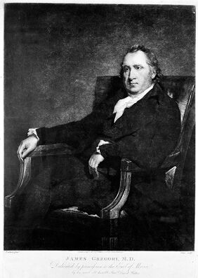 M0011880: Reproduction of a mezzotint portrait of James Gregory (1753-1821), Scottish physician and classicist